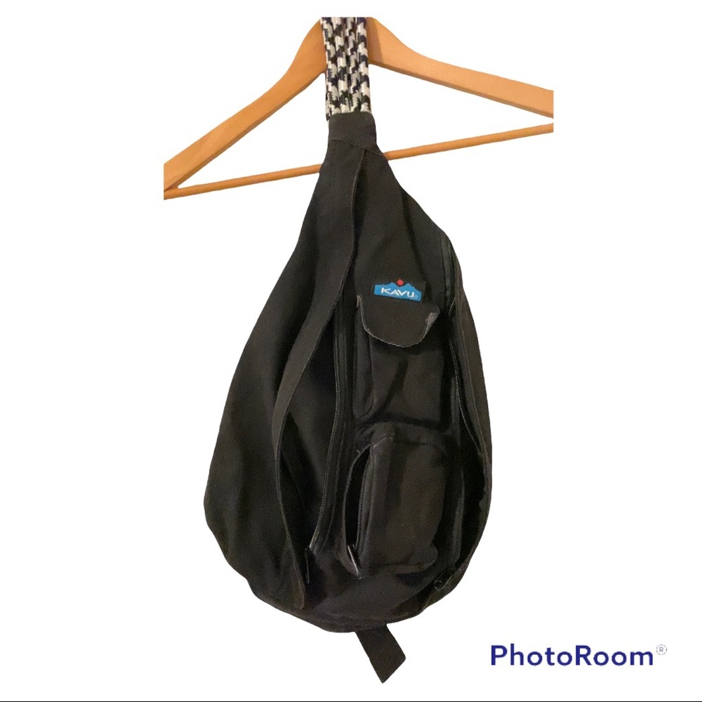 Kavu Rope sling bag in black